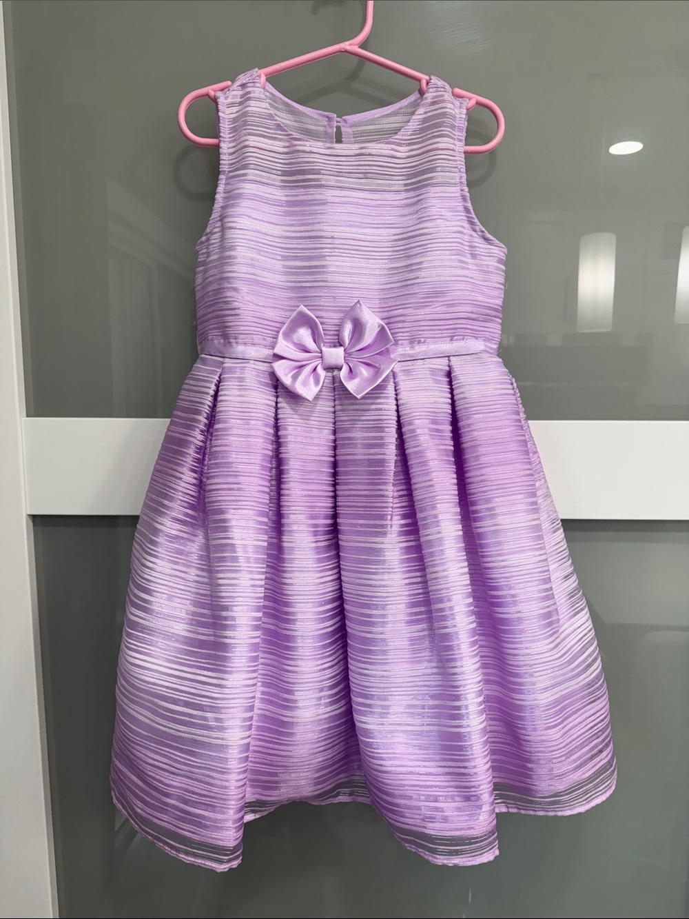 Jona Michelle Girls’ Lavender Special Occasion Dress – Size 5